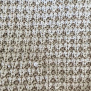 Cream chunky sweater